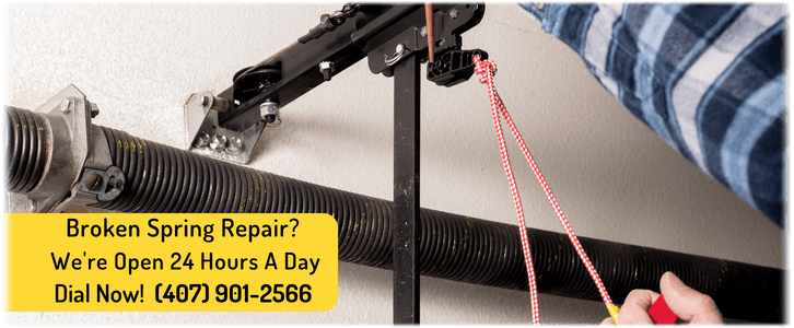 Broken Garage Door Spring Repair Kissimmee (407) 901-2566